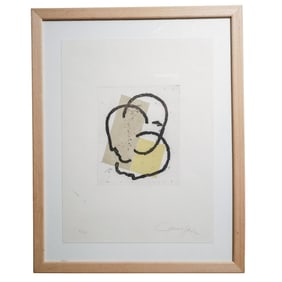 Rafael Canogar (Spanish, B. 1935) Limited Edition Lithograph