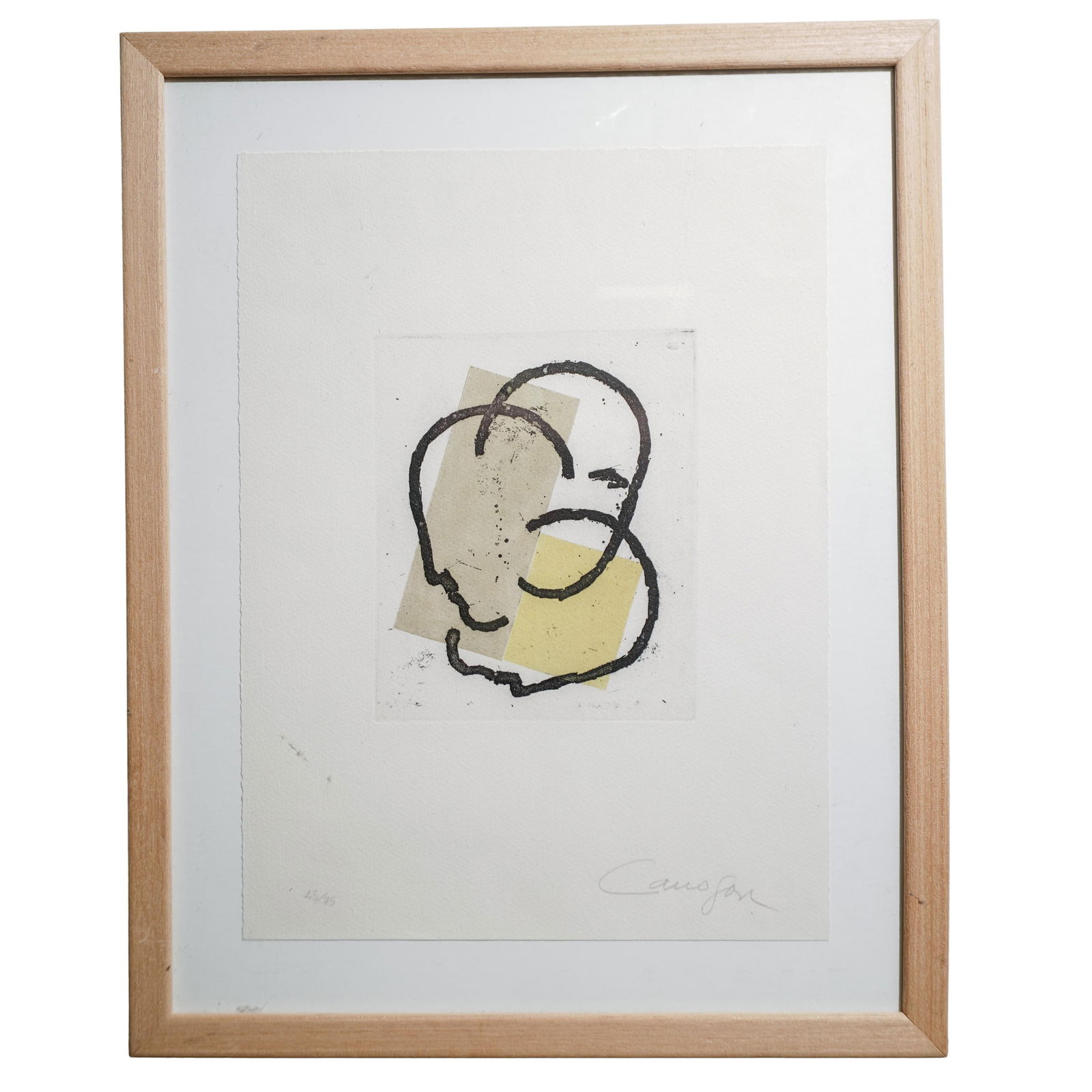 Rafael Canogar (Spanish, B. 1935) Limited Edition Lithograph (1 of 5)