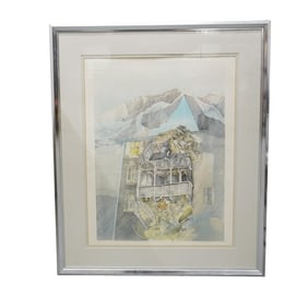 Anton Krajnc Lithograph