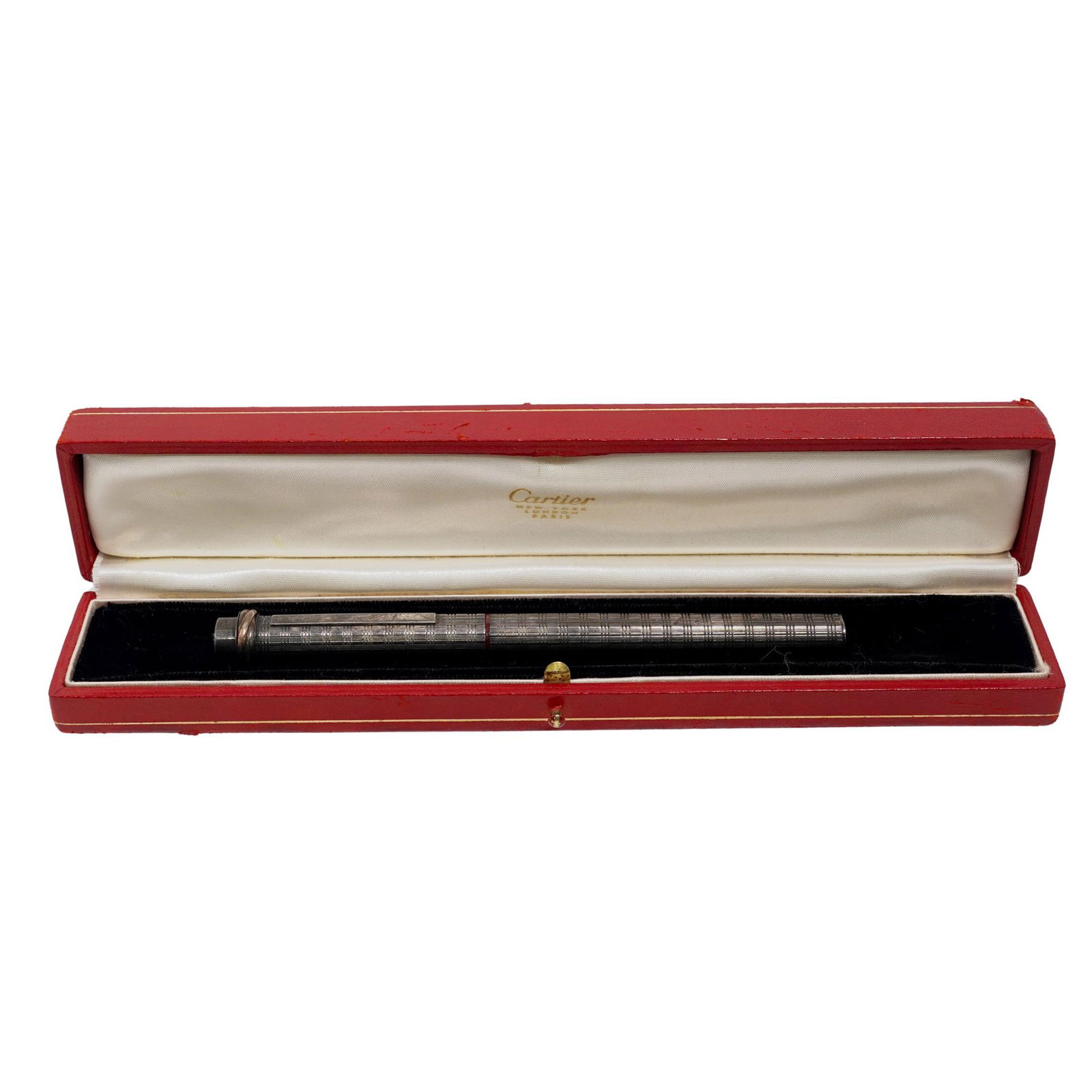 Cartier Vendome Silver Trinity Fountain Pen (1 of 7)
