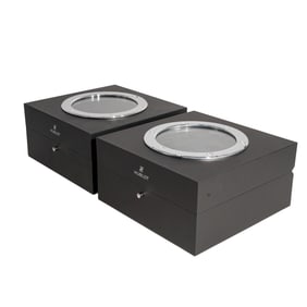 (2 Pc) Hublot Watch Presentation Boxes