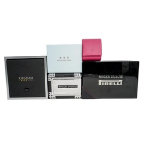 (5 Pc) Designer Watch Display Boxes