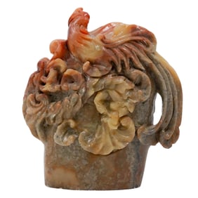 Chinese Carved Soapstone Seal