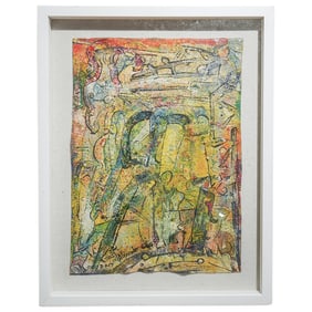 Alexander Gore (Russian, B. 1958) Abstract Oil Painting