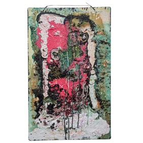 Signed 'Macali' Mixed Media On Board