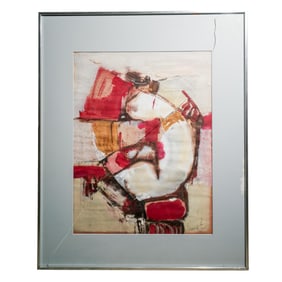 Signed Franceschi Abstract Painting