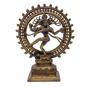 Bronze Hindu God Shiva Nataraja Statue