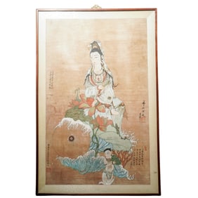 Chinese Guanyin painting