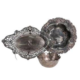 (3 Pc) American Sterling Silver Bowls Grouping
