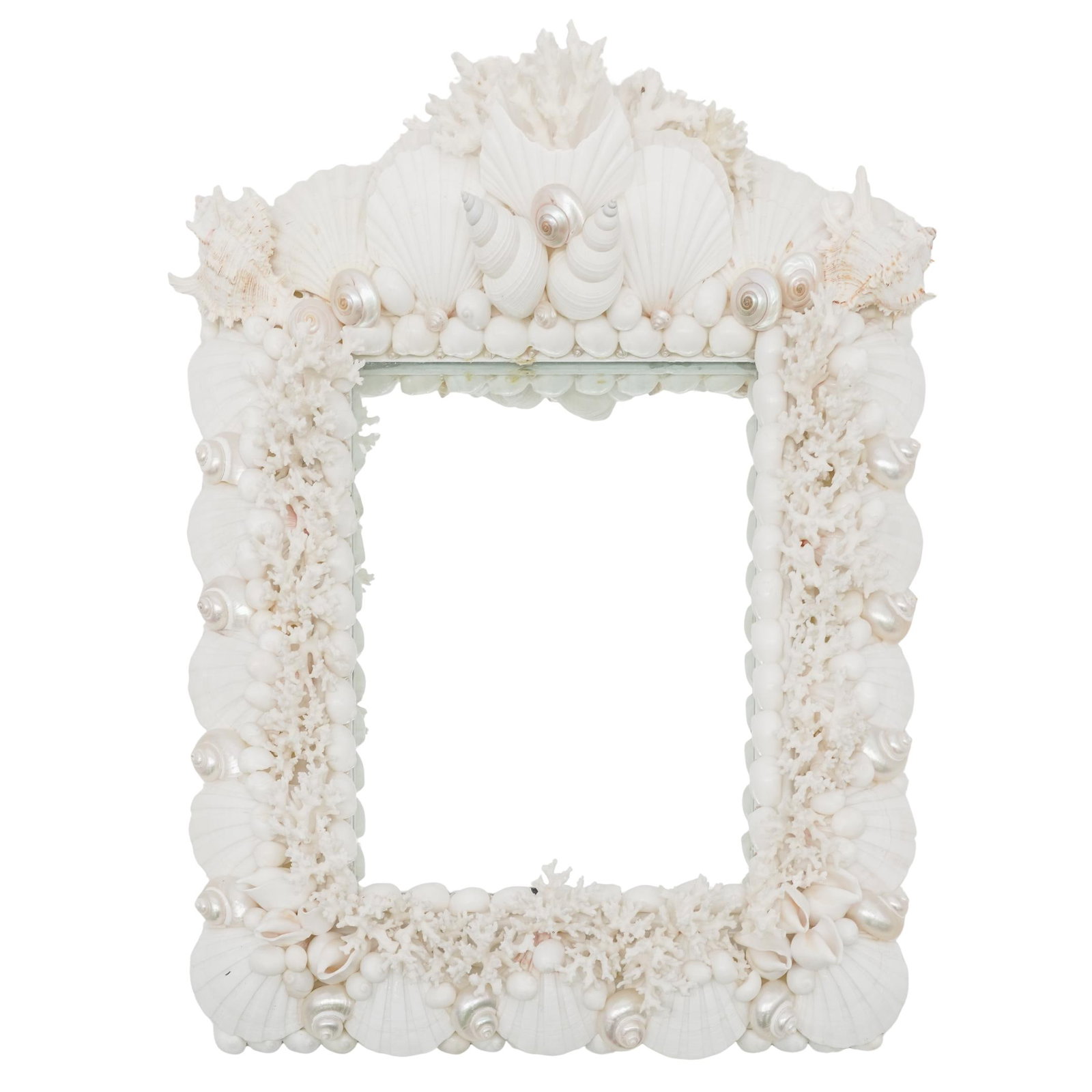 Seashell & Coral Framed Mirror (1 of 6)