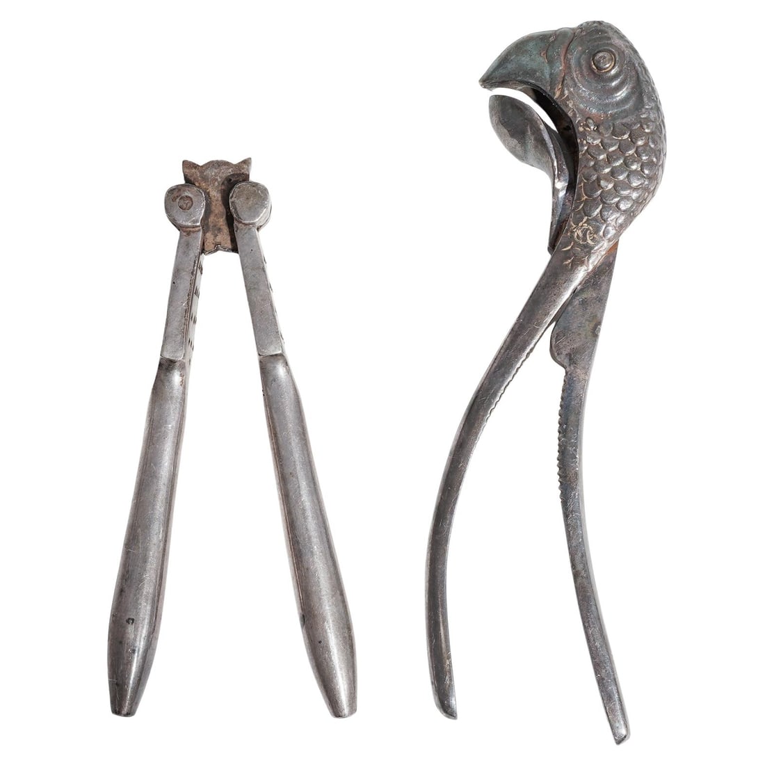 Pair of Vintage Figural Silver Plated Nutcrackers (1 of 4)