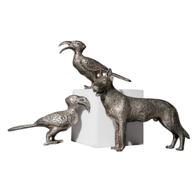(3 Pcs) Regala Silver Plated Animal Figures