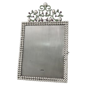 Michael Hero Jeweled Easel Desk Photo Frame