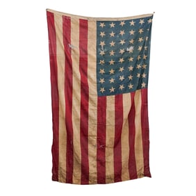 Antique 48 Star American Flag