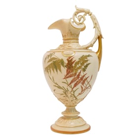 Antique Royal Worcester Japonisme Ewer