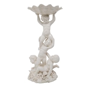 Renaissance Revival Style Italian Putti Children Centerpiece