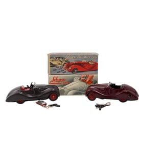 Pair of Schuco Toy Cars