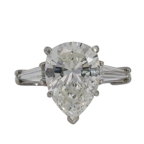 Platinum and Diamond Engagement Ring