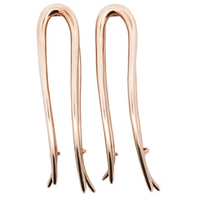 Pair of Tiffany & Co. 18K Gold Hair Clips