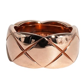 Chanel 18k Rose Gold "Coco Crush" Ring