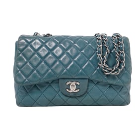 Chanel Single Flap Lambskin Jumbo Crossbody