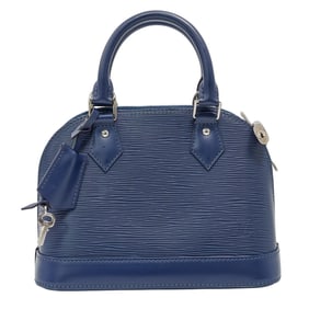 Louis Vuitton Epi Alma BB Indigo Bag