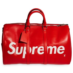 Louis Vuitton x Supreme Keepall Bandouliere 45 Bag