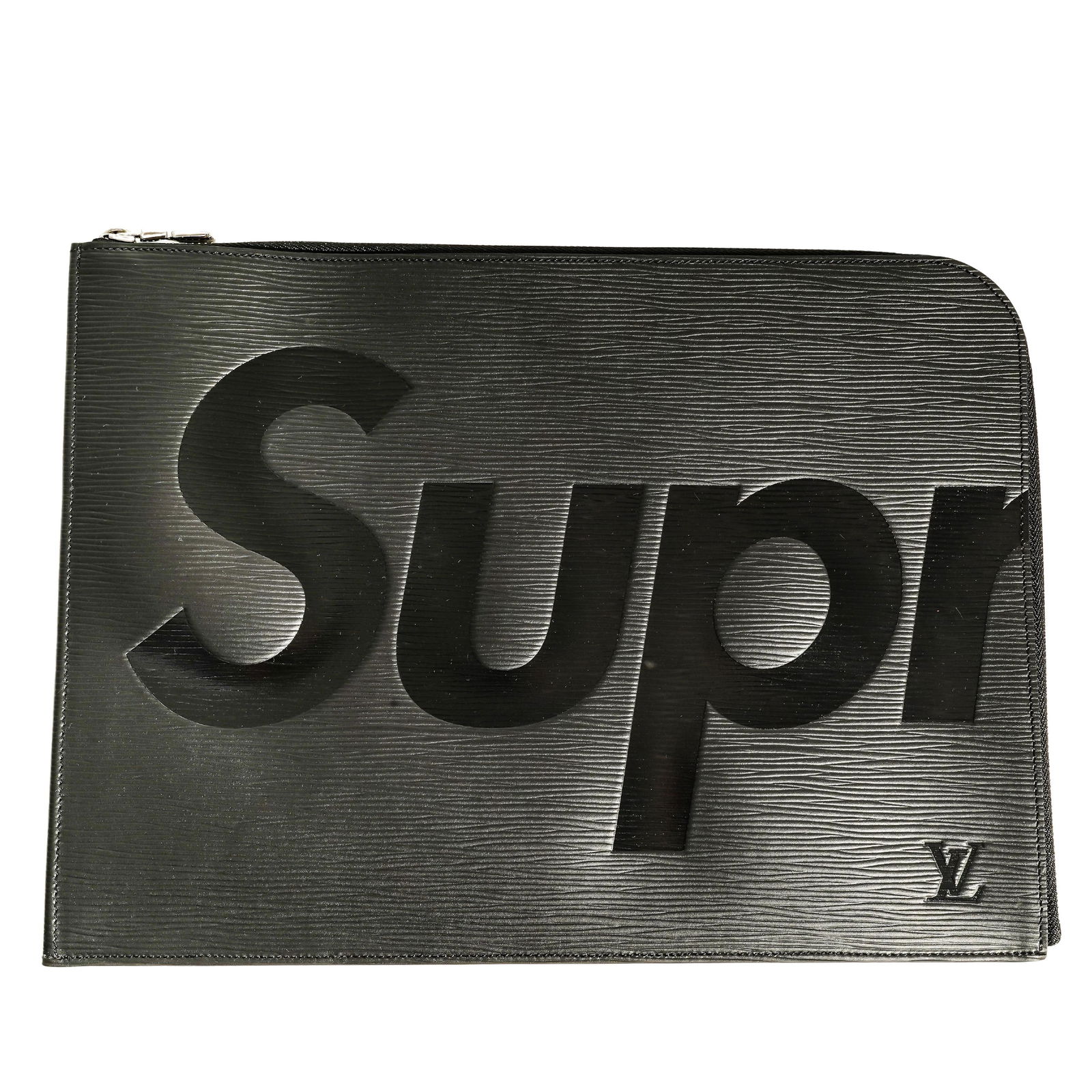 Louis Vuitton x Supreme Pochette Jour Epi GM Black (1 of 8)