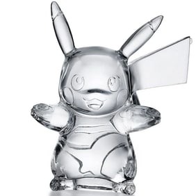 Baccarat Pokémon Pikachu Crystal Figure