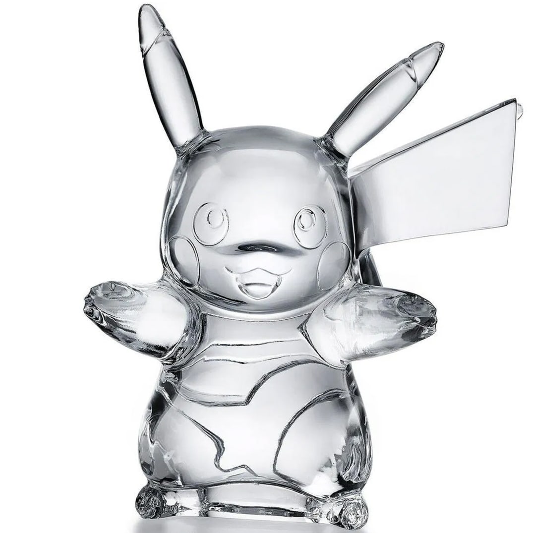 Baccarat ポケモン ピカチュウ クリスタルフィギュア Pokémon Pikachu Figurine | Baccarat Japan