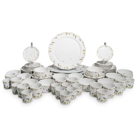 (76 pcs) Rosenthal "Petite Violette" Porcelain Set