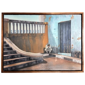 Mel Rosas (American B. 1950) Havana Painting