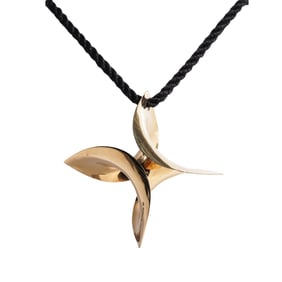 Michael Good 18K Yellow Gold "HPE" Necklace