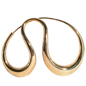 Michael Good 18K Yellow Gold Biomorphic Brooch