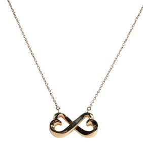 Tiffany & Co. Picasso 18K Gold Infinity Heart Necklace