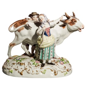 Late 19th Cent. Meissen Porcelain Figurine