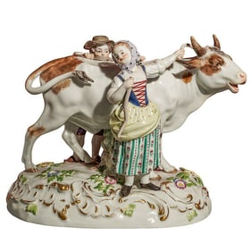 Late 19th Cent. Meissen Porcelain Figurine