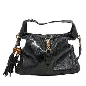 Gucci Python Large Jackie Shoulder Bag