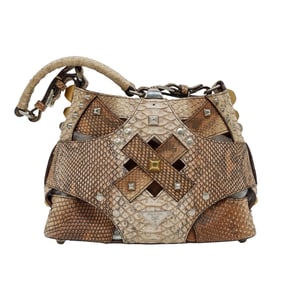Prada Pitone Python Shoulder Bag