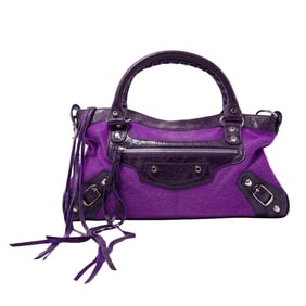 Balenciaga Motocross Ponyhair Classic First Bag