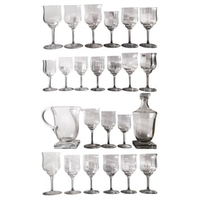 (24 pcs) Baccarat Crystal Set