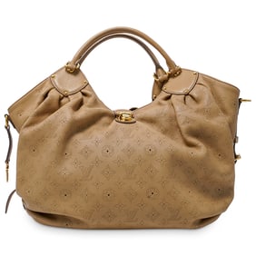 Louis Vuitton Mahina XL Sable Bag