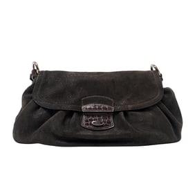 Prada Calf Leather Shoulder Bag