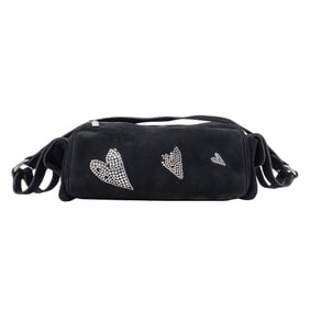 Sonia Rykiel Black Suede Bag