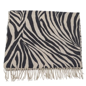 Sonia Rykiel Zebra Print Scarf
