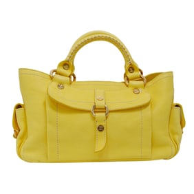 Vintage Celine Leather Boogie Top Handle Bag