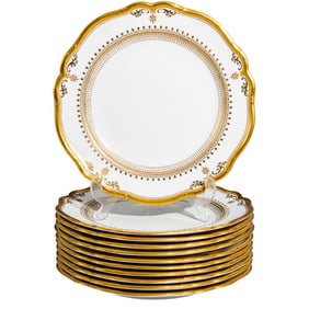(11 pcs) Spode-Copeland Fine China Plates