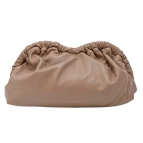 Mansur Gavriel Lambskin Cloud Mini Clutch Biscotto