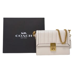 Coach Restored Hutton Shoulder Bag With Quilting
