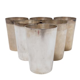 (6 pcs) Tiffany and Co Sterling Cups